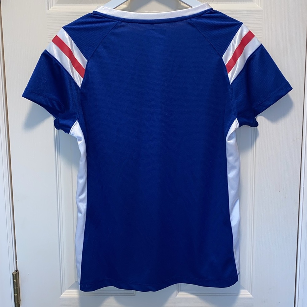 New York Giants NFL Women’s Sequined Top EUC - Picture 3 of 4